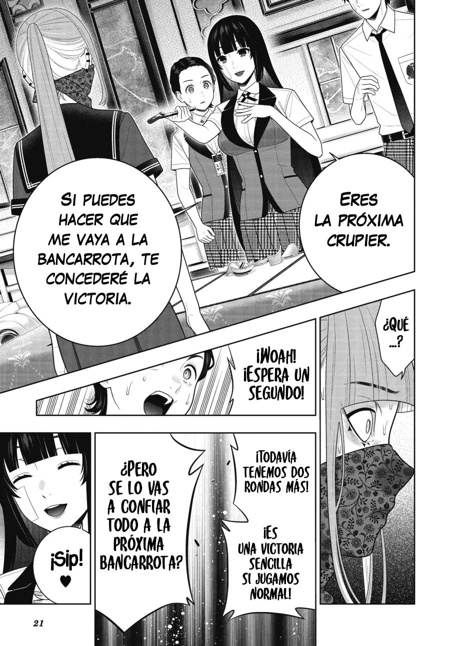 Kakegurui: Compulsive Gambler Capitulo 117 página 22