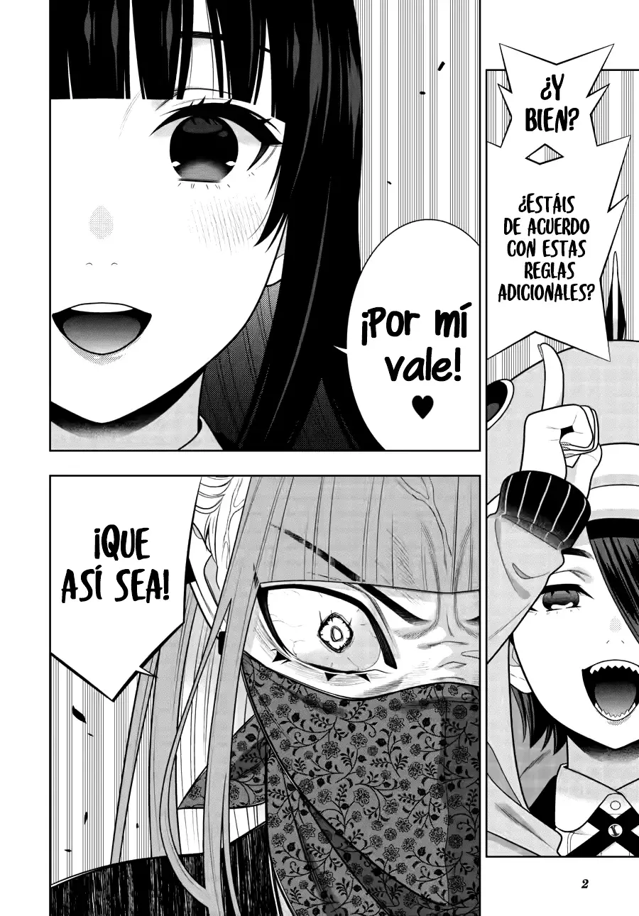 Kakegurui: Compulsive Gambler Capitulo 118 página 3