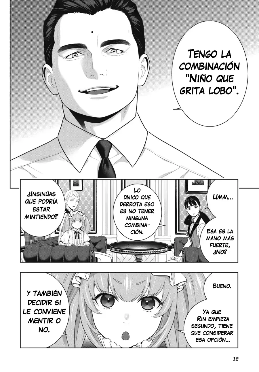 Kakegurui: Compulsive Gambler Capitulo 122 página 13
