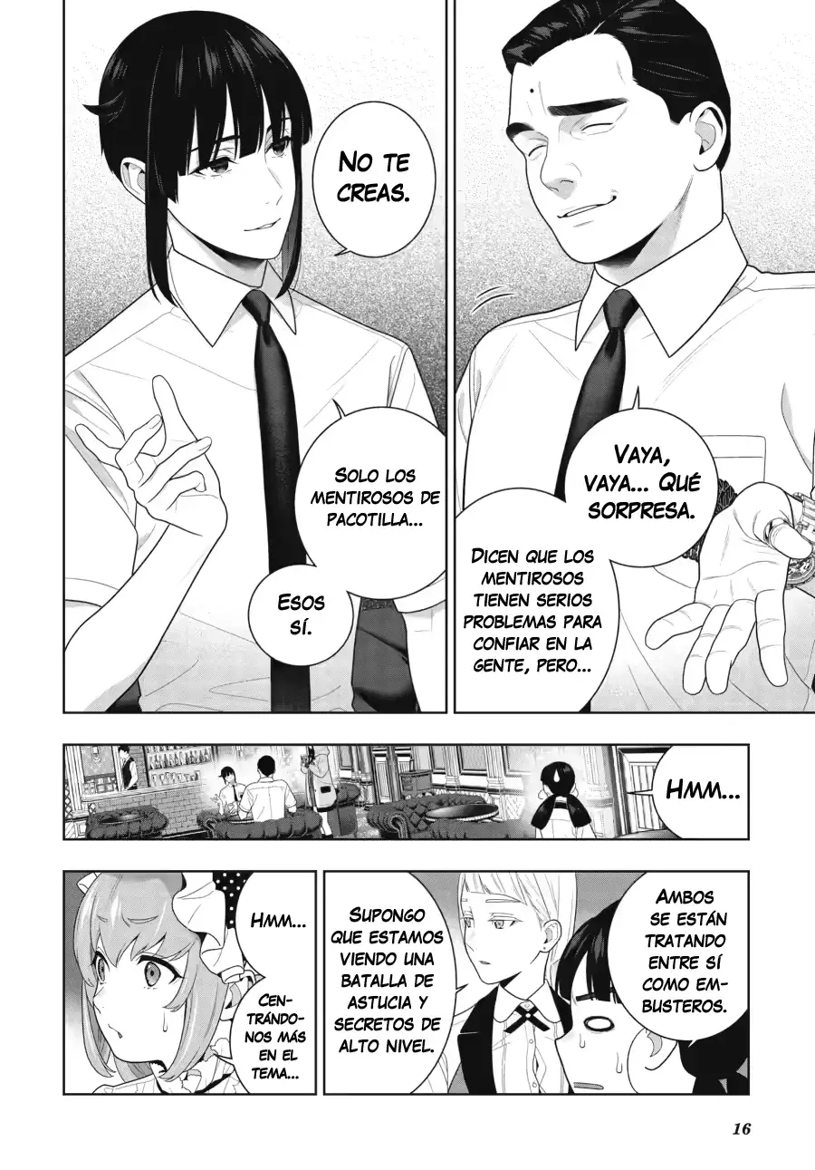 Kakegurui: Compulsive Gambler Capitulo 122 página 17