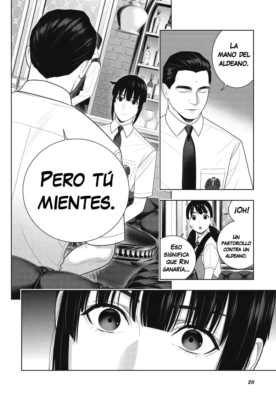Kakegurui: Compulsive Gambler Capitulo 122 página 21