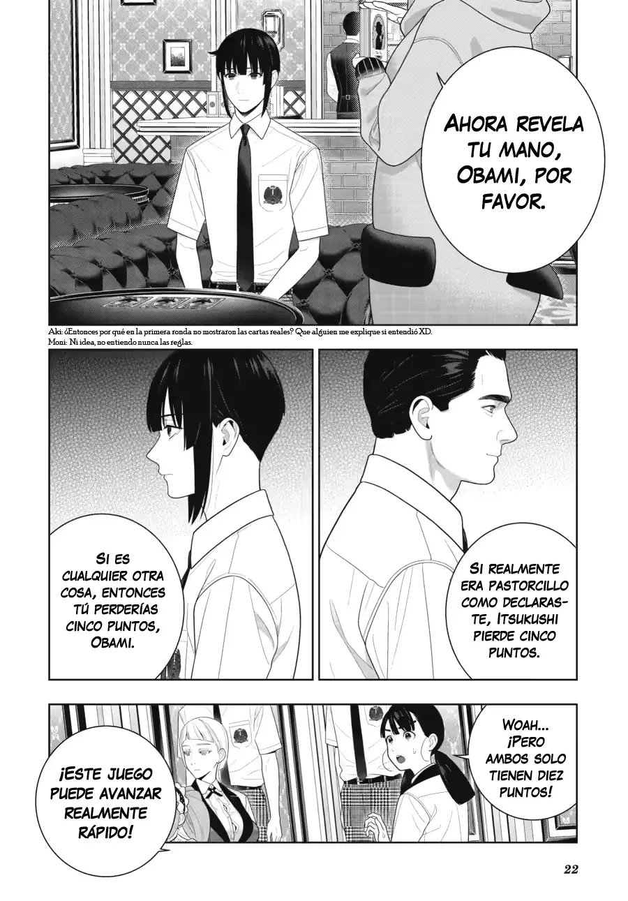Kakegurui: Compulsive Gambler Capitulo 122 página 23