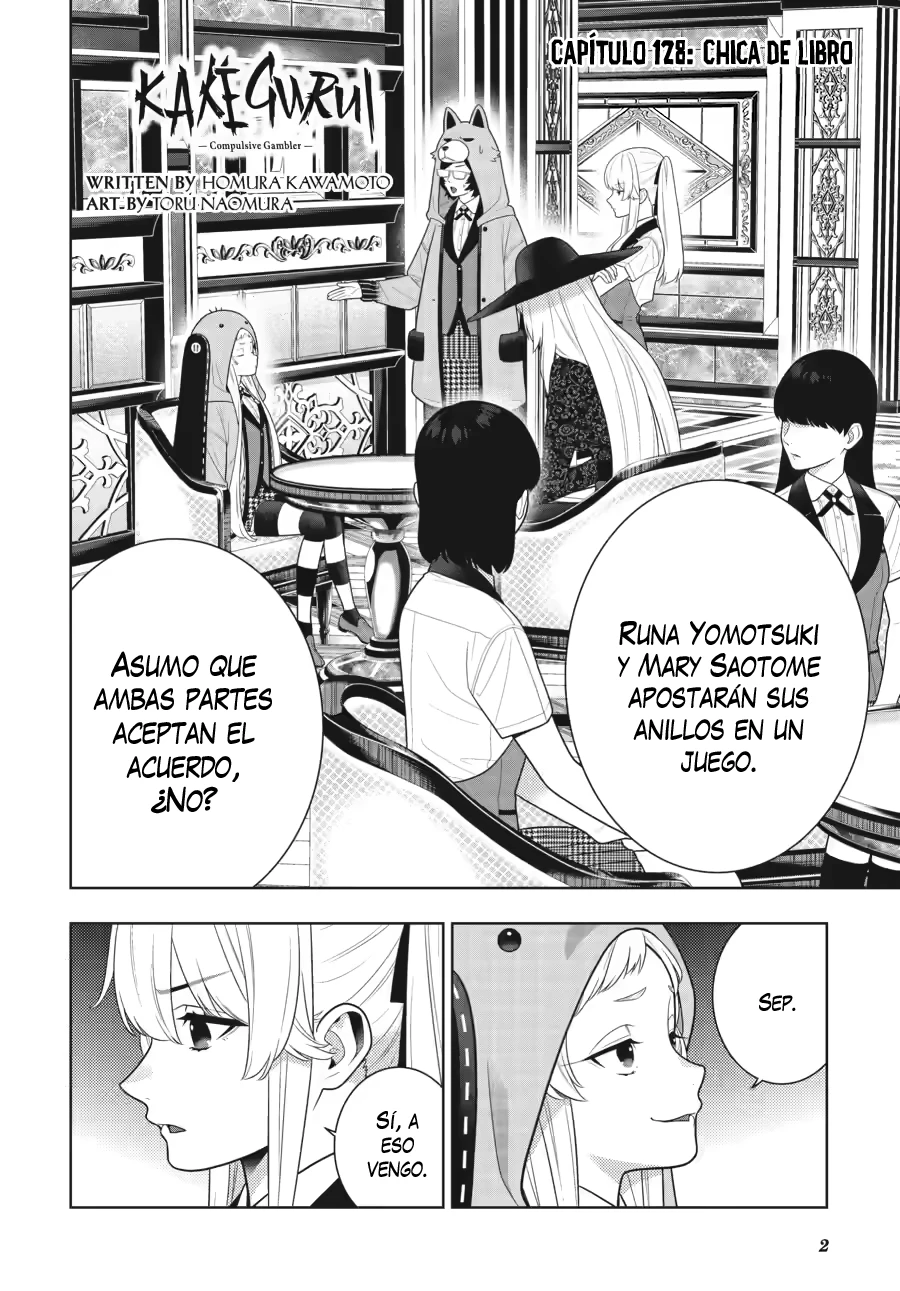 Kakegurui: Compulsive Gambler Capitulo 128 página 3