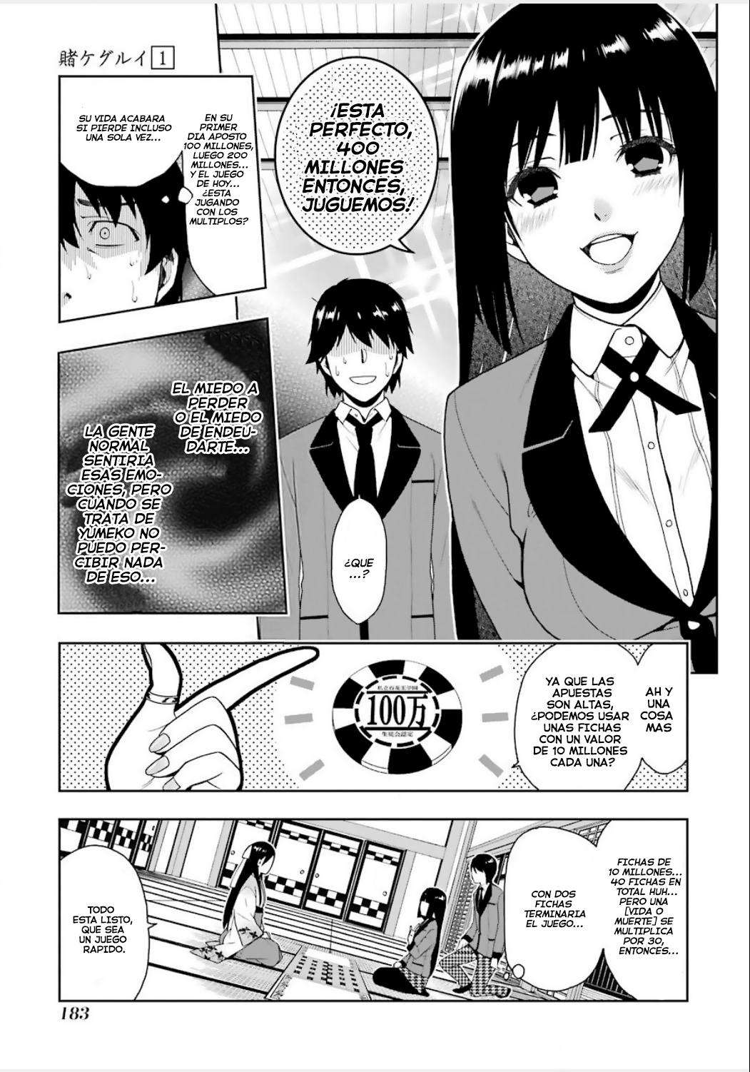 Kakegurui: Compulsive Gambler Capitulo 3: La Mujer de los Ojos Razgados página 35