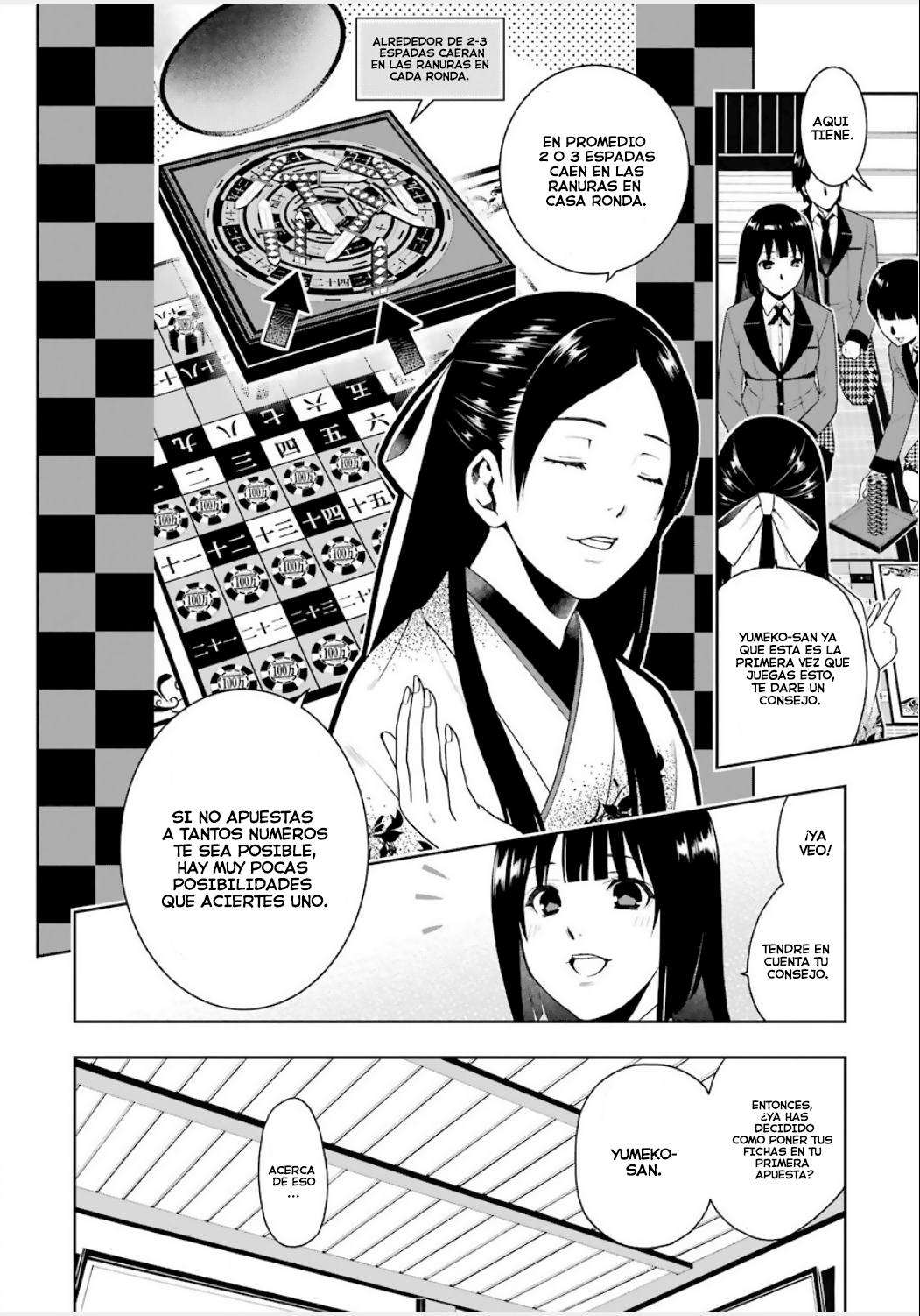 Kakegurui: Compulsive Gambler Capitulo 3: La Mujer de los Ojos Razgados página 36