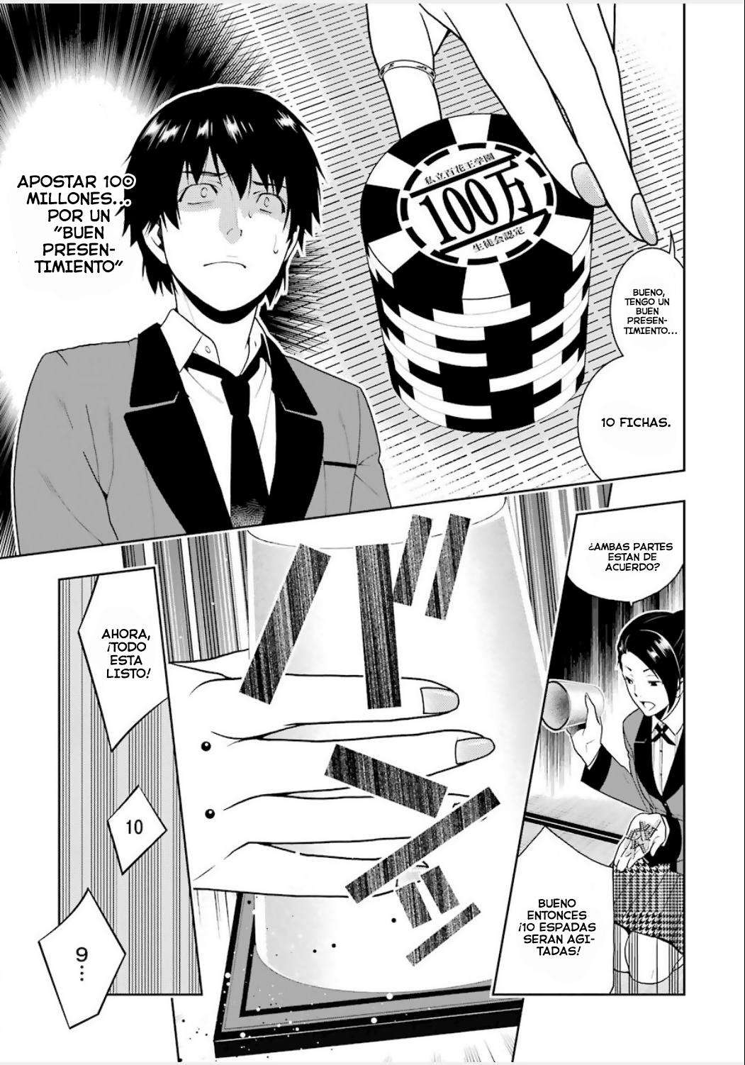 Kakegurui: Compulsive Gambler Capitulo 3: La Mujer de los Ojos Razgados página 37