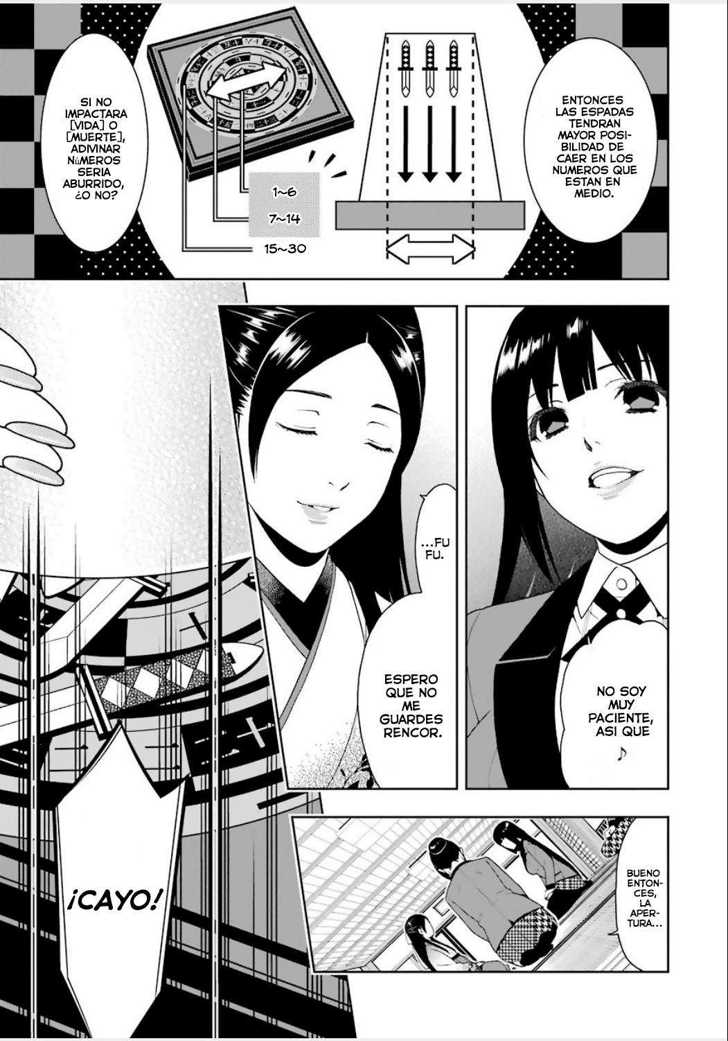 Kakegurui: Compulsive Gambler Capitulo 3: La Mujer de los Ojos Razgados página 39