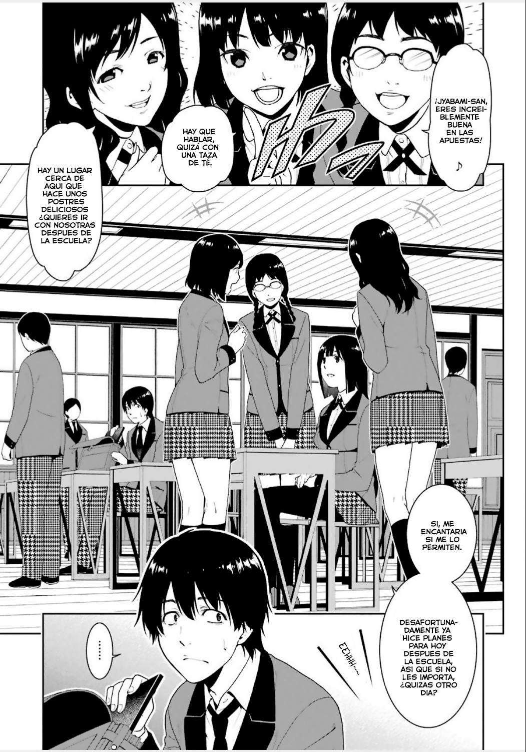 Kakegurui: Compulsive Gambler Capitulo 3: La Mujer de los Ojos Razgados página 4