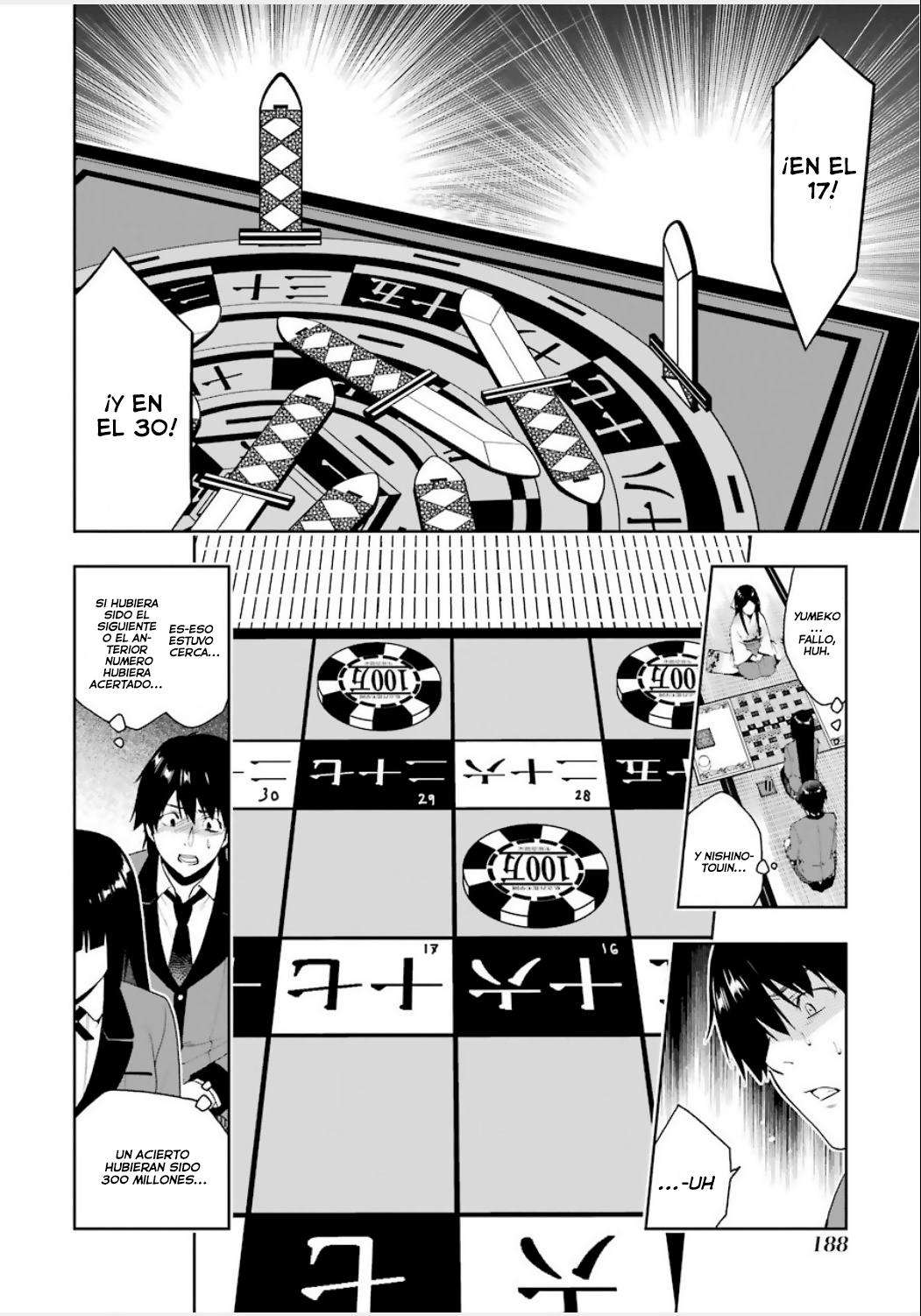 Kakegurui: Compulsive Gambler Capitulo 3: La Mujer de los Ojos Razgados página 40