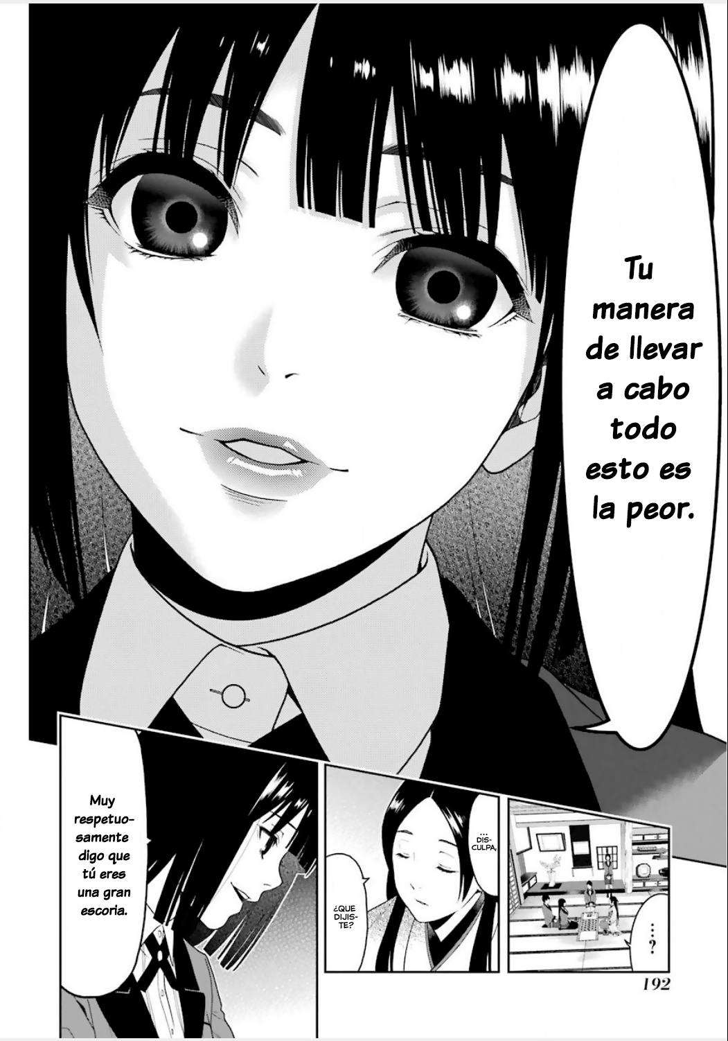 Kakegurui: Compulsive Gambler Capitulo 3: La Mujer de los Ojos Razgados página 44