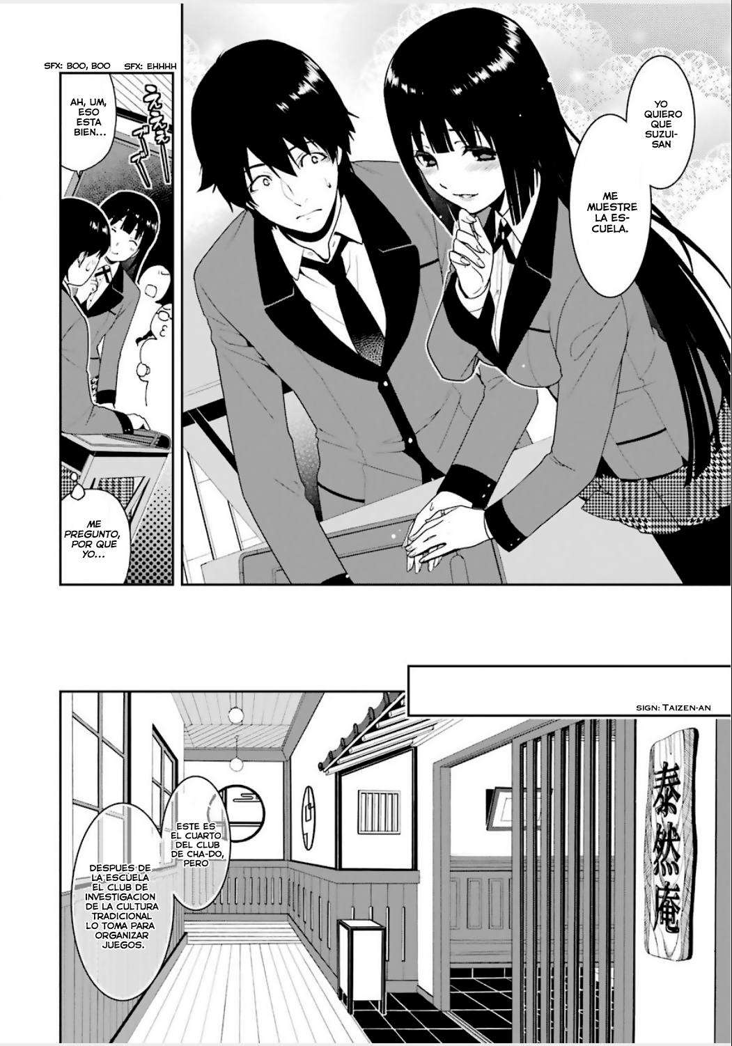 Kakegurui: Compulsive Gambler Capitulo 3: La Mujer de los Ojos Razgados página 6