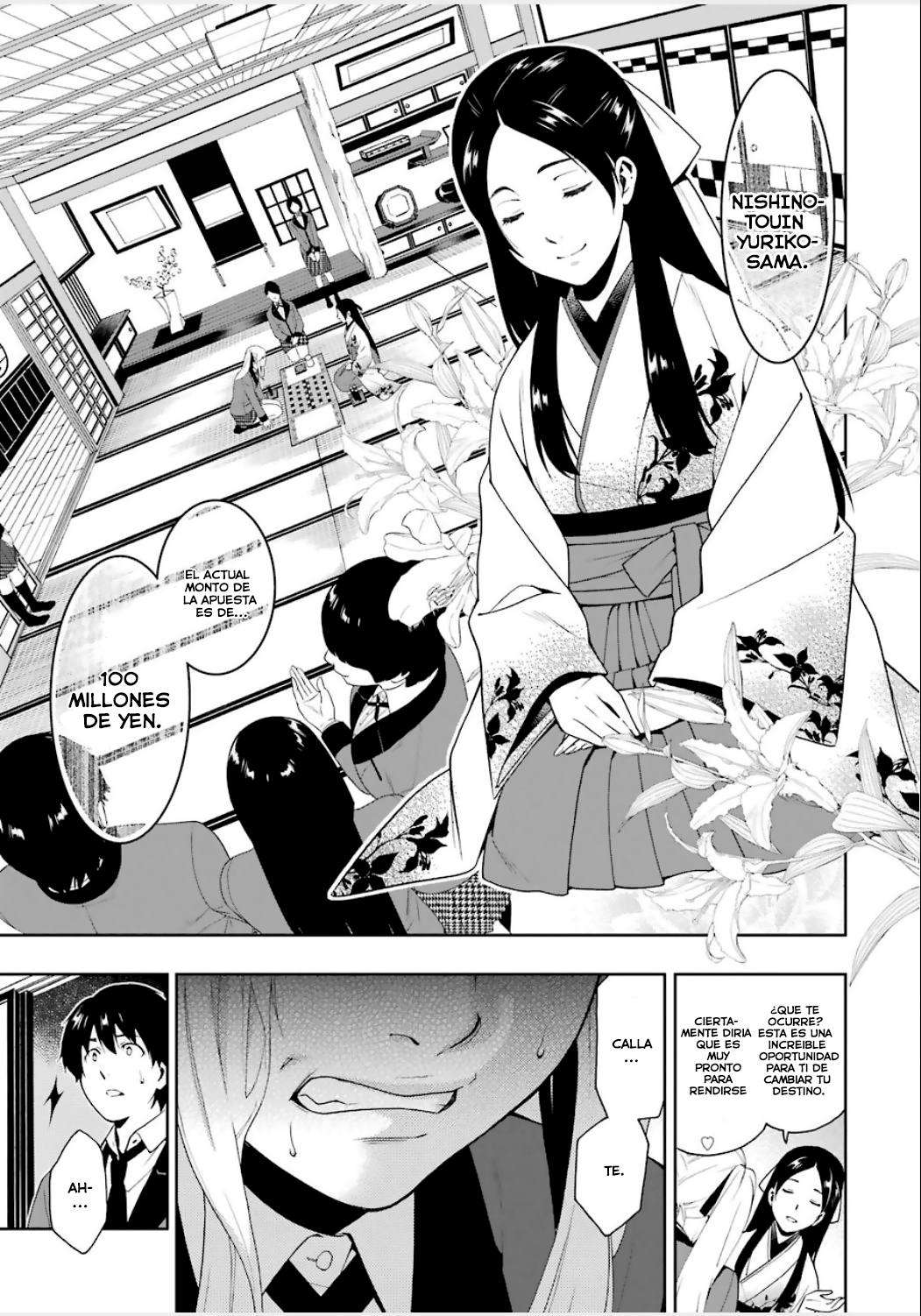 Kakegurui: Compulsive Gambler Capitulo 3: La Mujer de los Ojos Razgados página 9