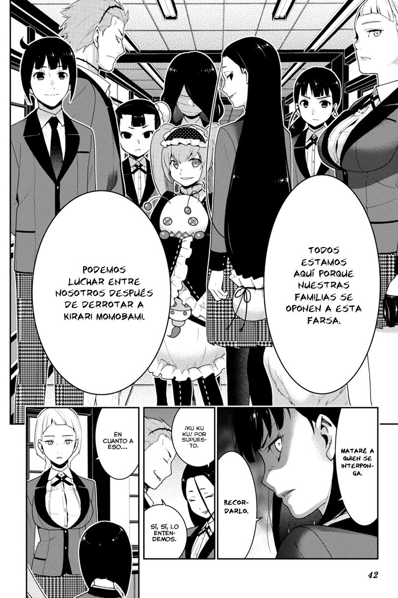 Kakegurui: Compulsive Gambler Capitulo 34 página 42