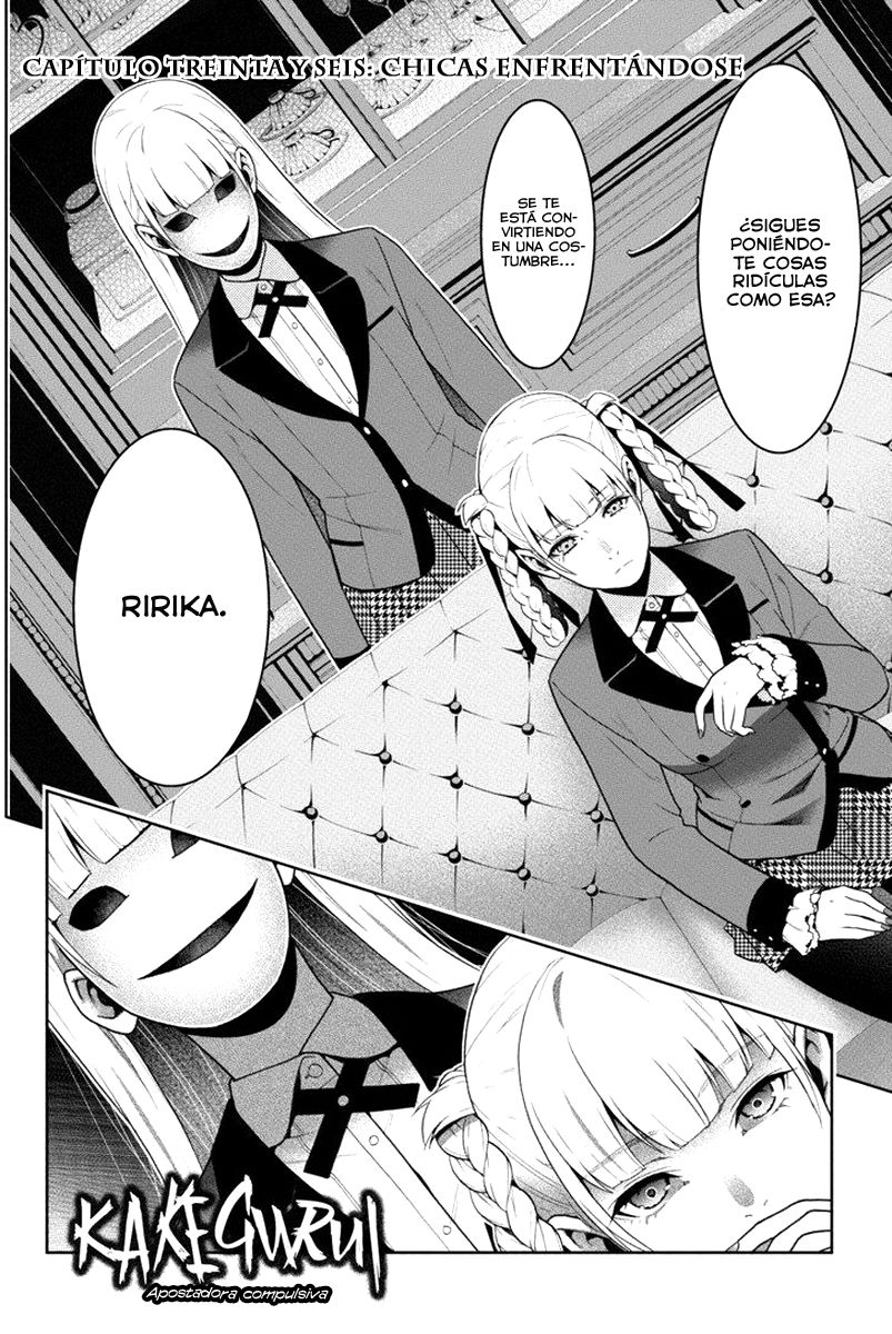 Kakegurui: Compulsive Gambler Capitulo 36 página 3