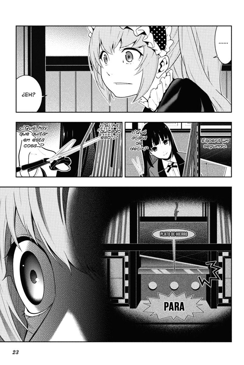 Kakegurui: Compulsive Gambler Capitulo 37 página 23