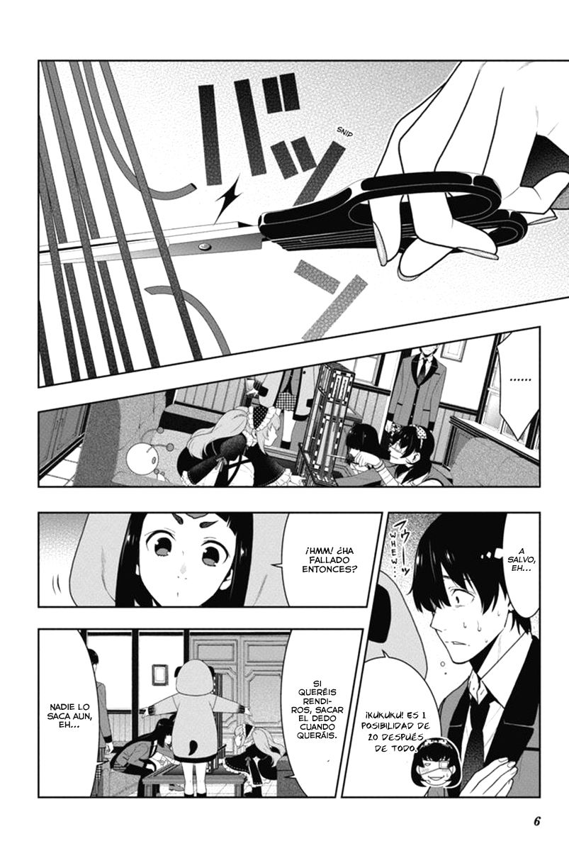 Kakegurui: Compulsive Gambler Capitulo 37 página 6