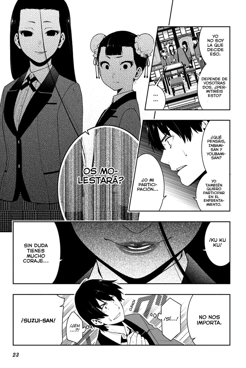 Kakegurui: Compulsive Gambler Capitulo 39 página 23