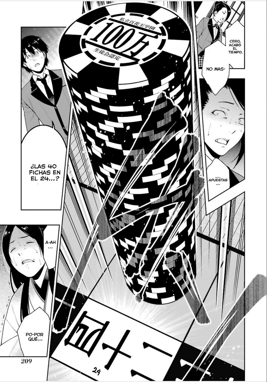 Kakegurui: Compulsive Gambler Capitulo 4: Las Mujeres Dementes de la Academia Hyakkaou página 14