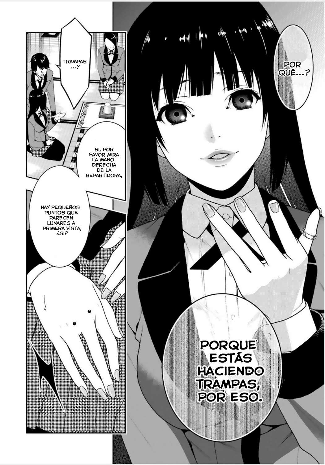 Kakegurui: Compulsive Gambler Capitulo 4: Las Mujeres Dementes de la Academia Hyakkaou página 15
