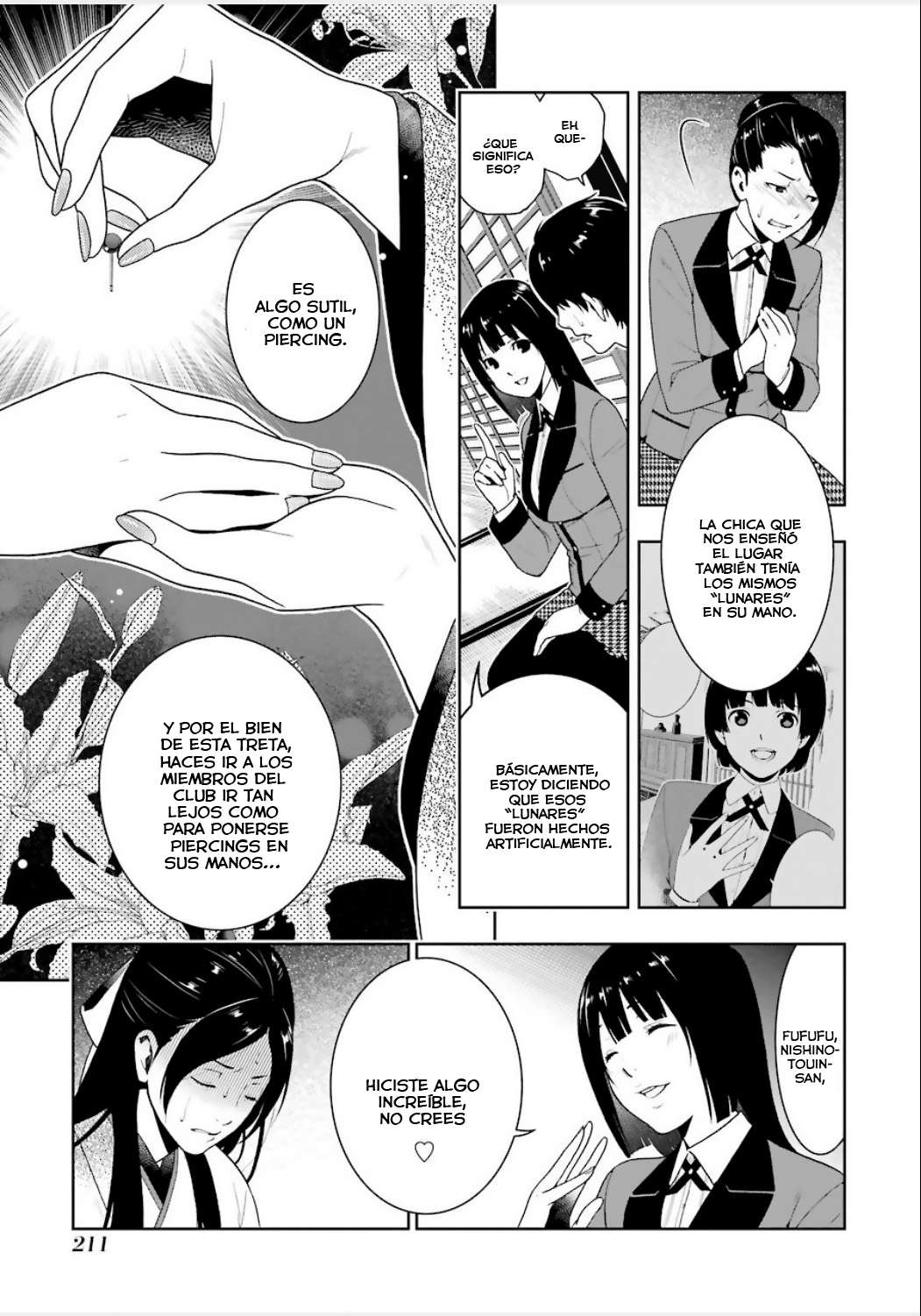 Kakegurui: Compulsive Gambler Capitulo 4: Las Mujeres Dementes de la Academia Hyakkaou página 16