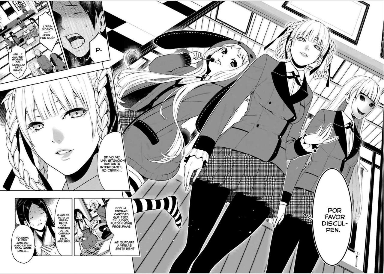 Kakegurui: Compulsive Gambler Capitulo 4: Las Mujeres Dementes de la Academia Hyakkaou página 28