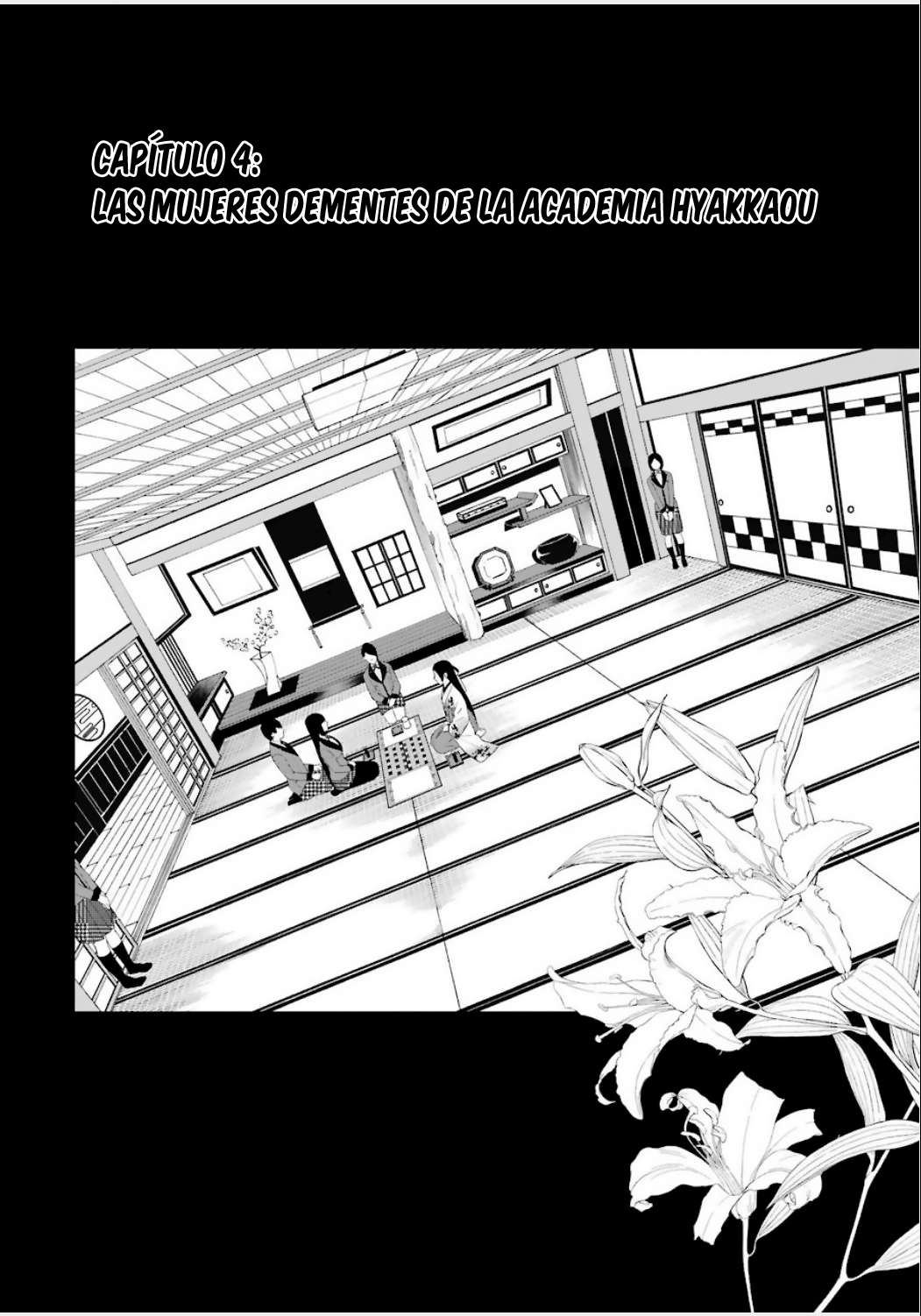 Kakegurui: Compulsive Gambler Capitulo 4: Las Mujeres Dementes de la Academia Hyakkaou página 3