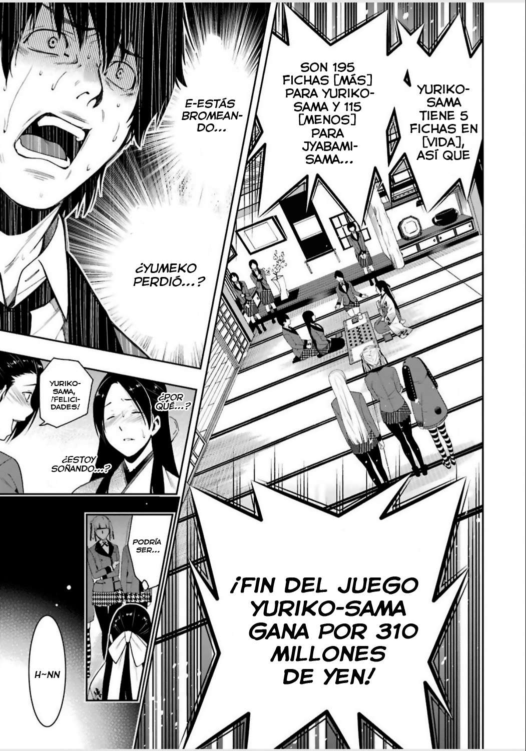 Kakegurui: Compulsive Gambler Capitulo 4: Las Mujeres Dementes de la Academia Hyakkaou página 32