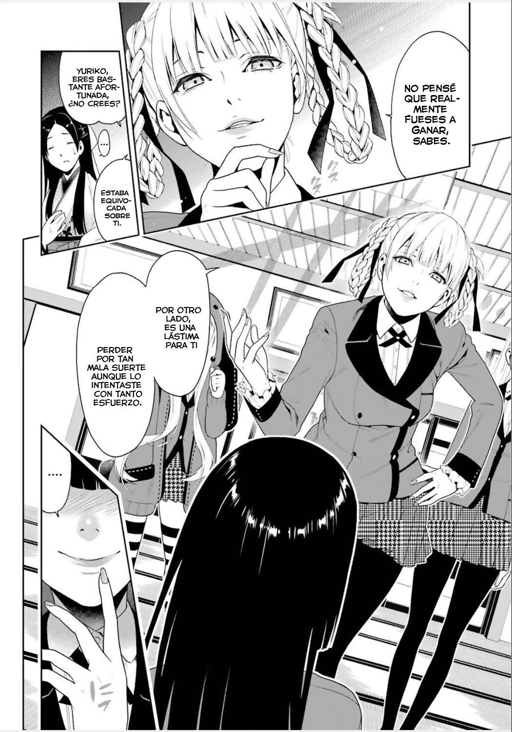 Kakegurui: Compulsive Gambler Capitulo 4: Las Mujeres Dementes de la Academia Hyakkaou página 33