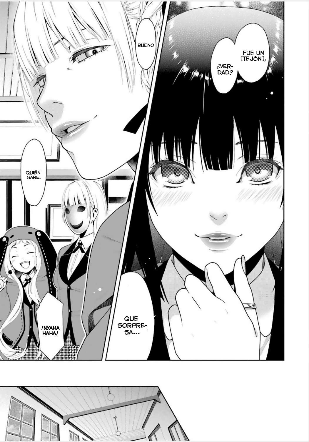 Kakegurui: Compulsive Gambler Capitulo 4: Las Mujeres Dementes de la Academia Hyakkaou página 34