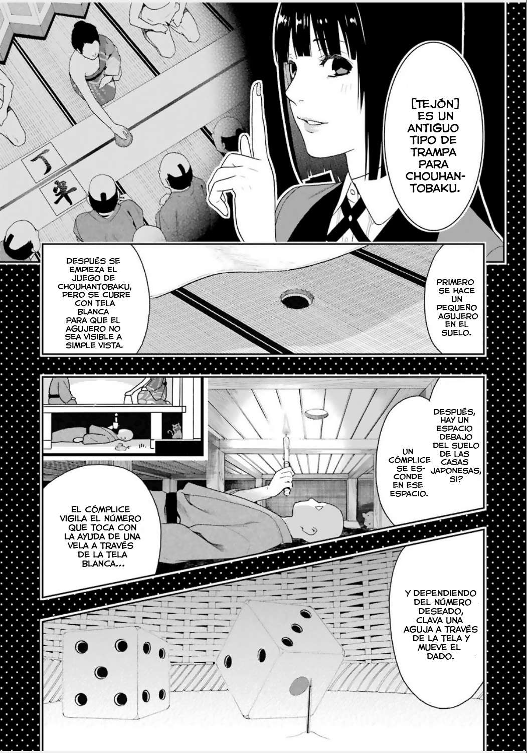 Kakegurui: Compulsive Gambler Capitulo 4: Las Mujeres Dementes de la Academia Hyakkaou página 36