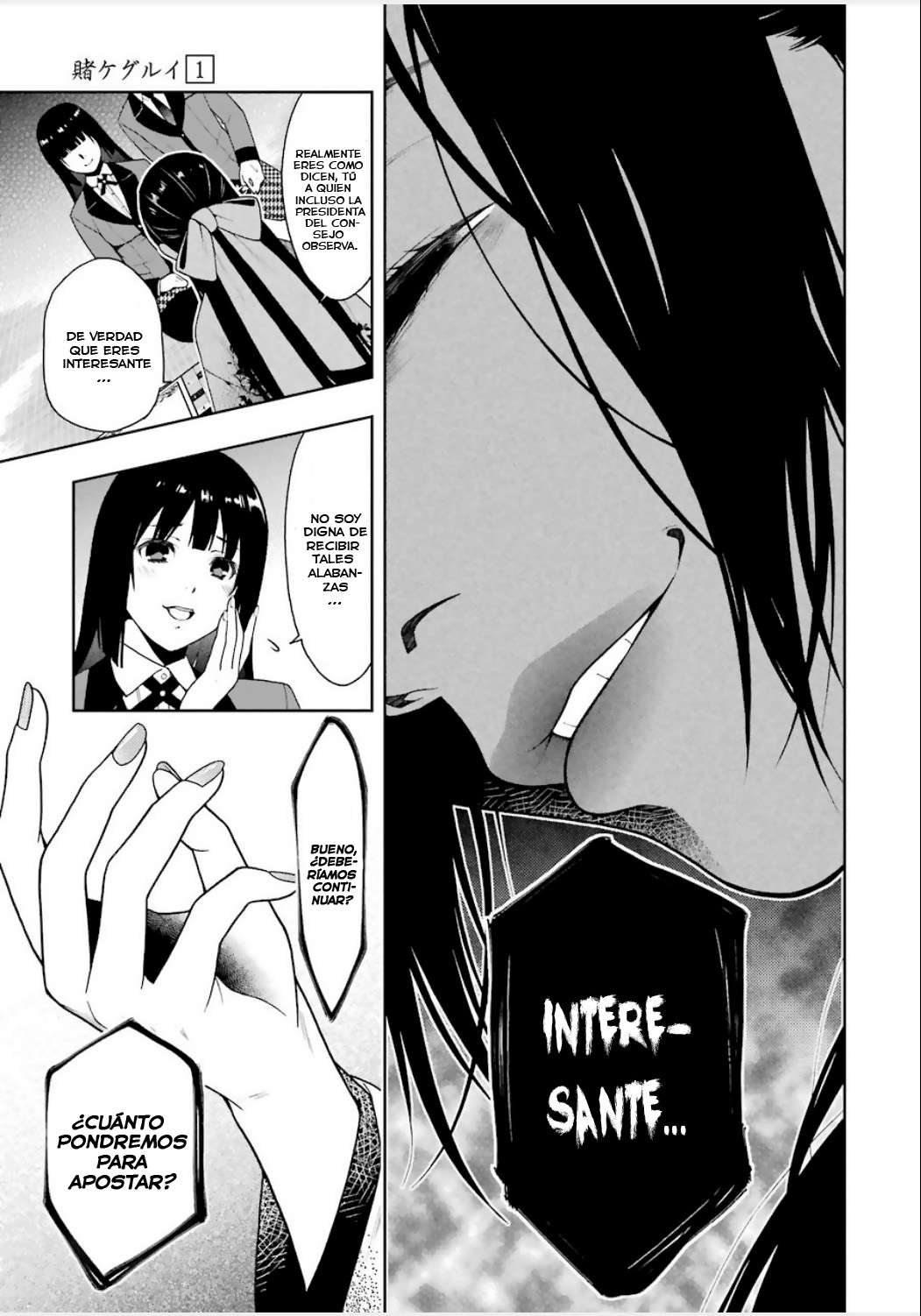 Kakegurui: Compulsive Gambler Capitulo 4: Las Mujeres Dementes de la Academia Hyakkaou página 8