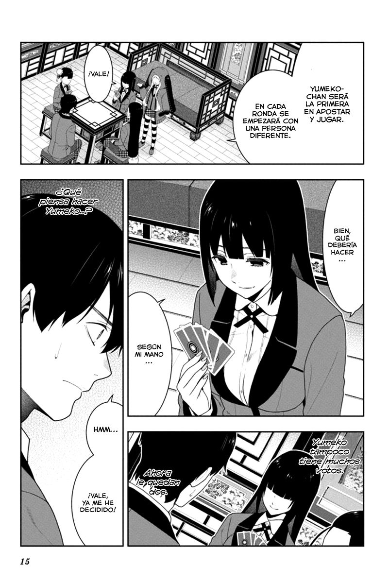 Kakegurui: Compulsive Gambler Capitulo 40 página 16
