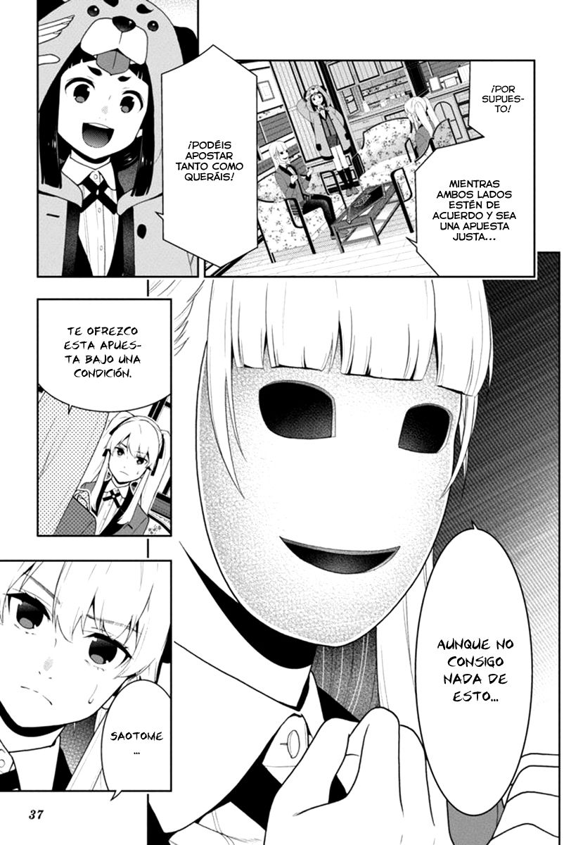 Kakegurui: Compulsive Gambler Capitulo 40 página 38