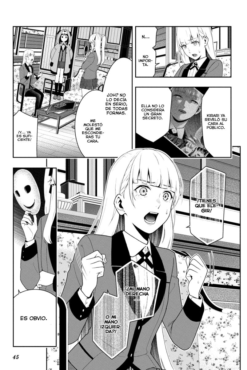 Kakegurui: Compulsive Gambler Capitulo 40 página 46