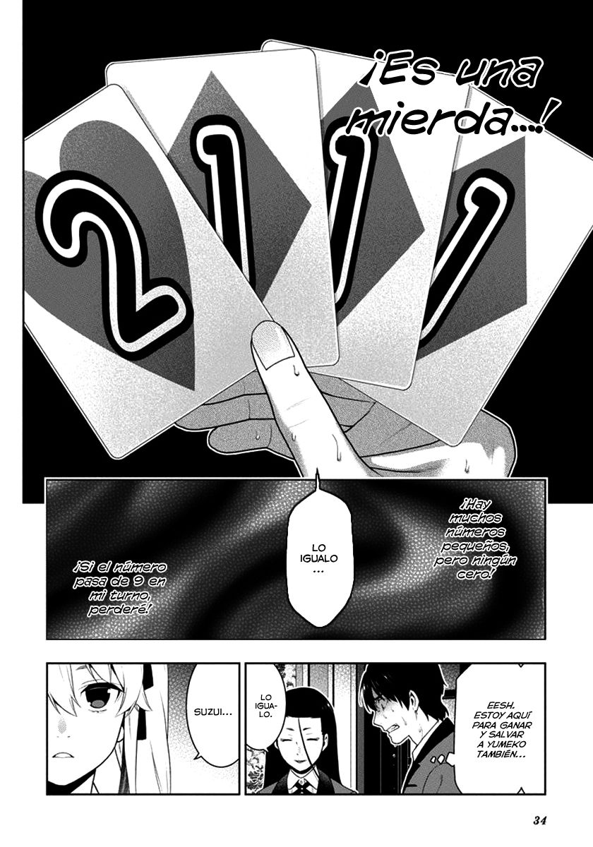 Kakegurui: Compulsive Gambler Capitulo 41 página 35