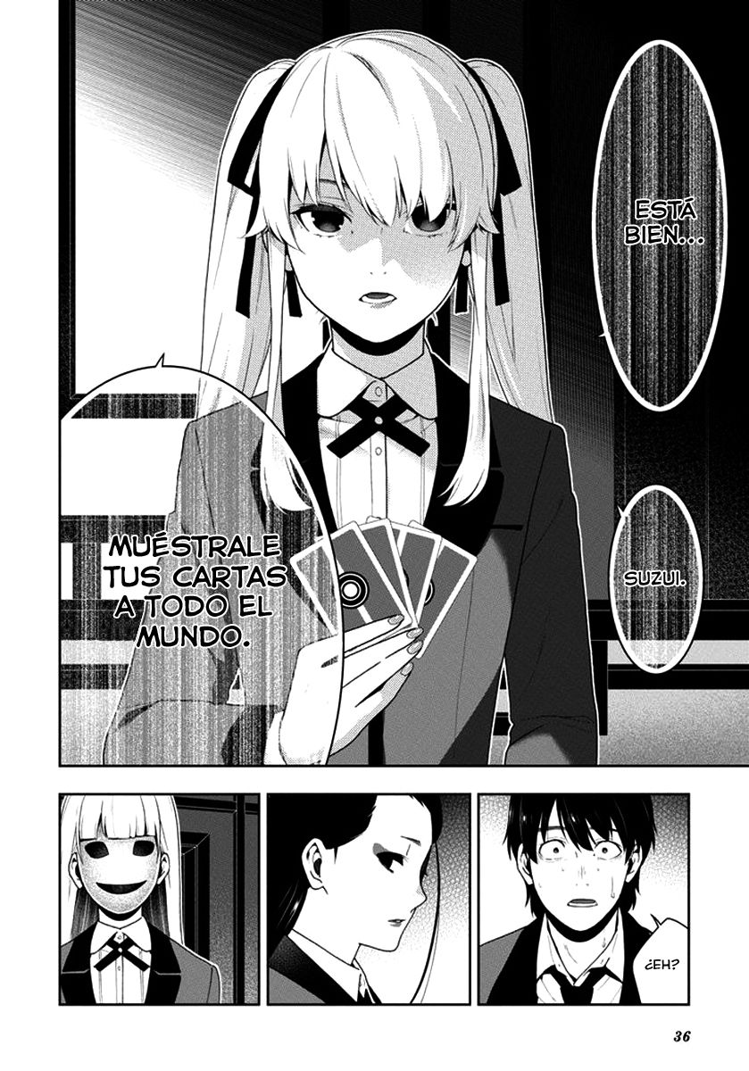 Kakegurui: Compulsive Gambler Capitulo 41 página 37