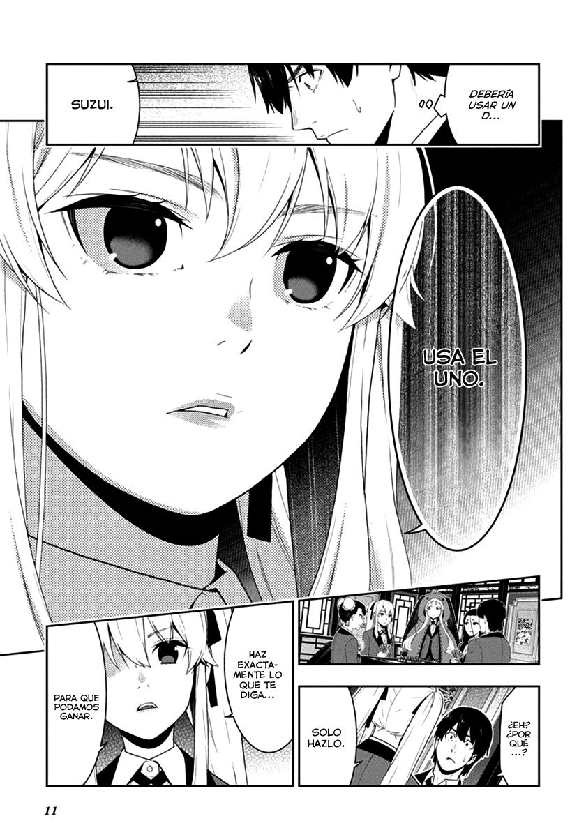 Kakegurui: Compulsive Gambler Capitulo 42 página 11