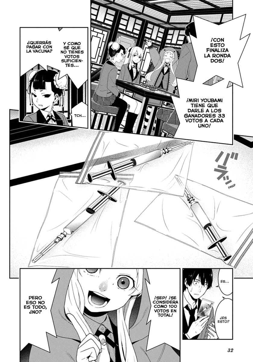 Kakegurui: Compulsive Gambler Capitulo 42 página 32