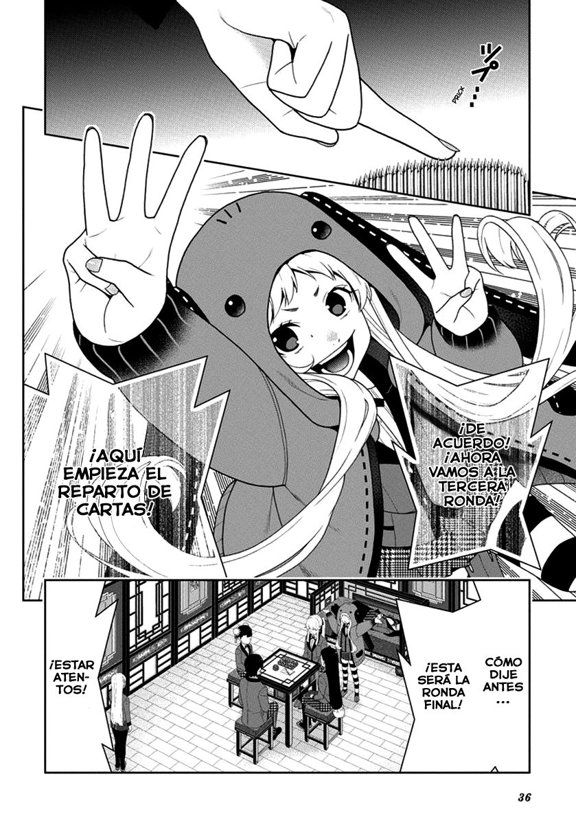 Kakegurui: Compulsive Gambler Capitulo 42 página 36