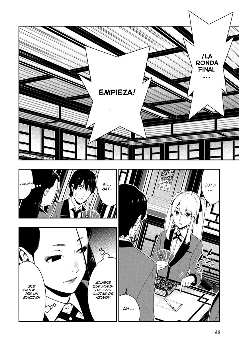 Kakegurui: Compulsive Gambler Capitulo 42 página 38
