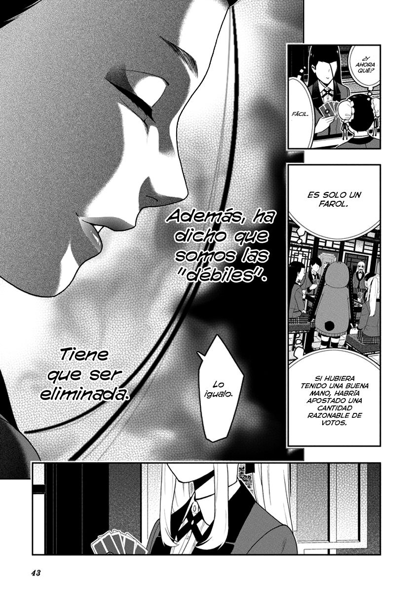Kakegurui: Compulsive Gambler Capitulo 42 página 43