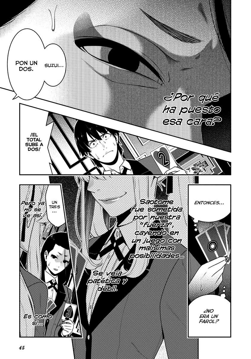 Kakegurui: Compulsive Gambler Capitulo 42 página 45