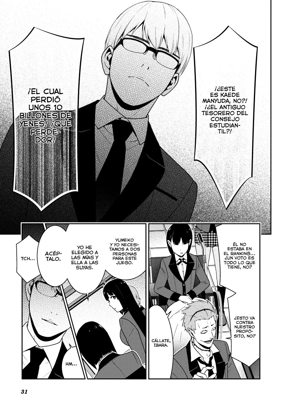 Kakegurui: Compulsive Gambler Capitulo 45 página 32