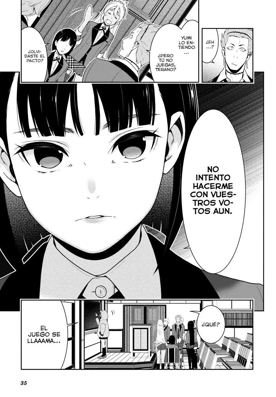 Kakegurui: Compulsive Gambler Capitulo 45 página 36
