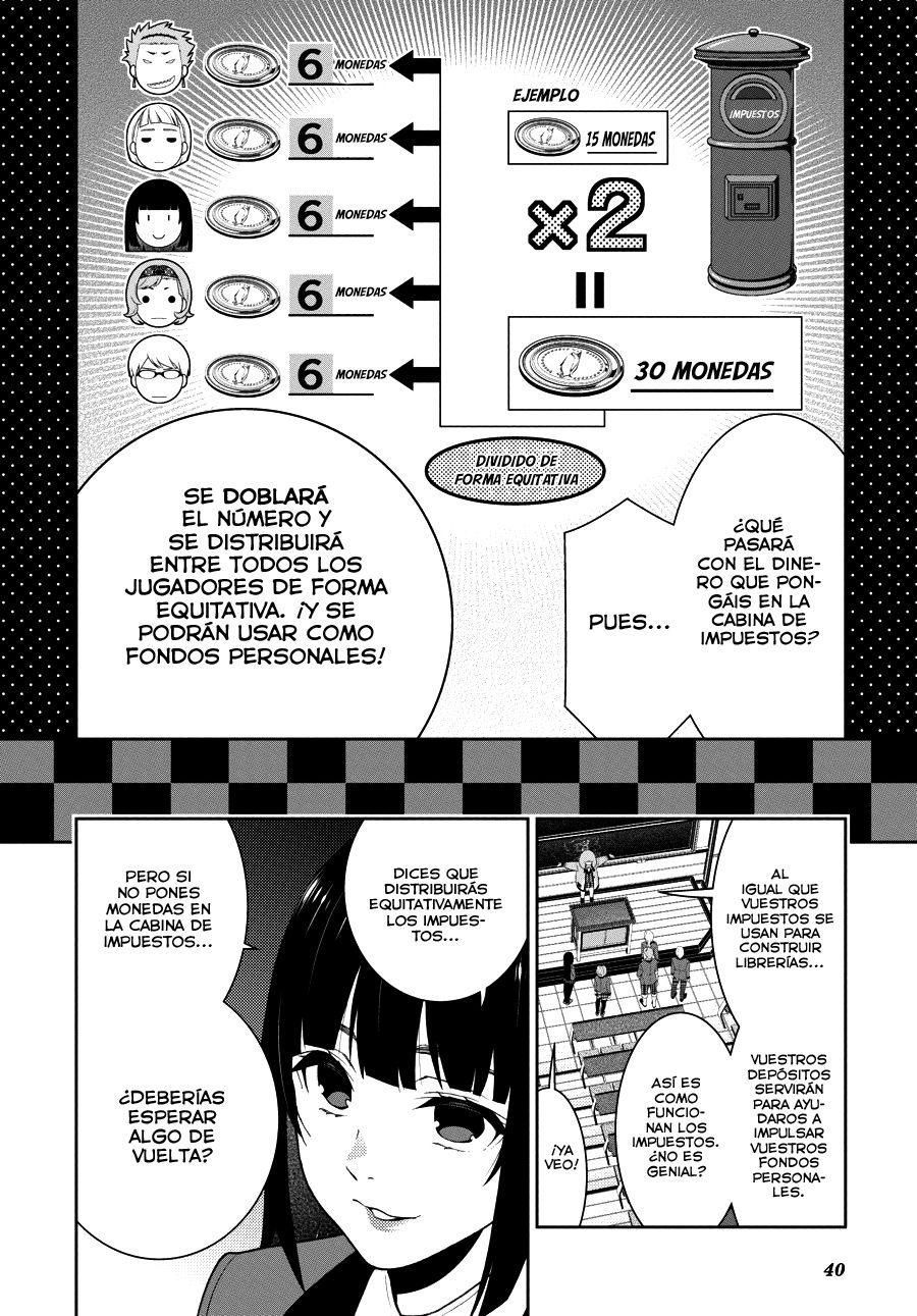Kakegurui: Compulsive Gambler Capitulo 45 página 41