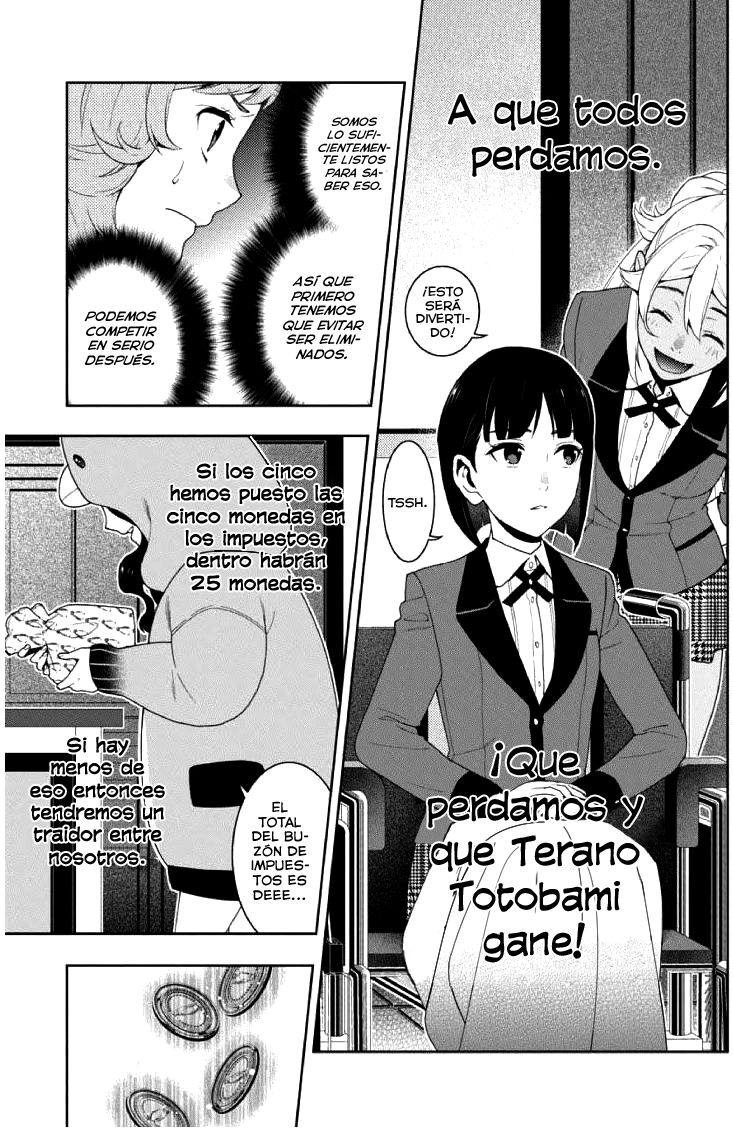 Kakegurui: Compulsive Gambler Capitulo 46 página 42