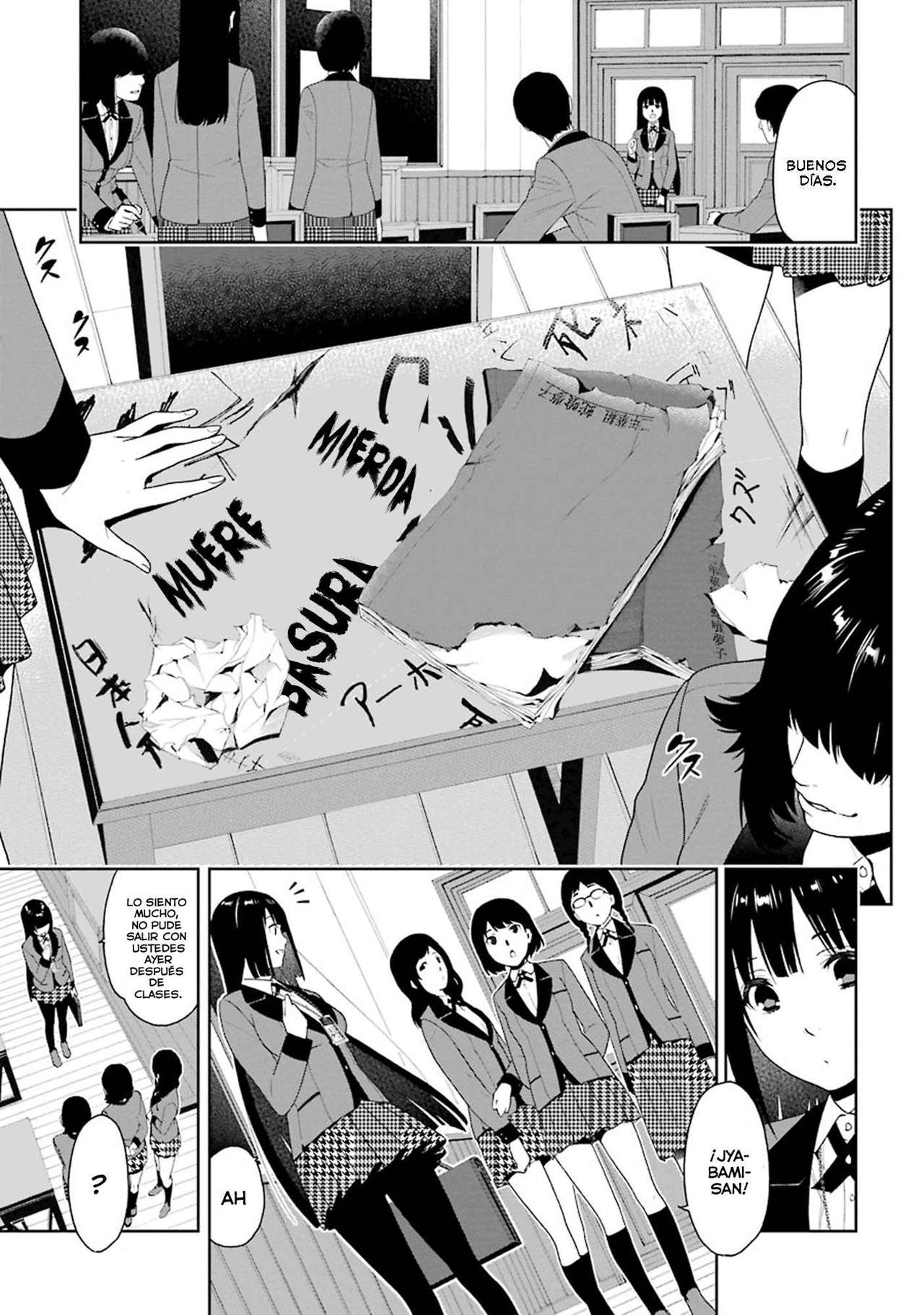 Kakegurui: Compulsive Gambler Capitulo 5: La Chica que se Convirtió en Mascota página 10