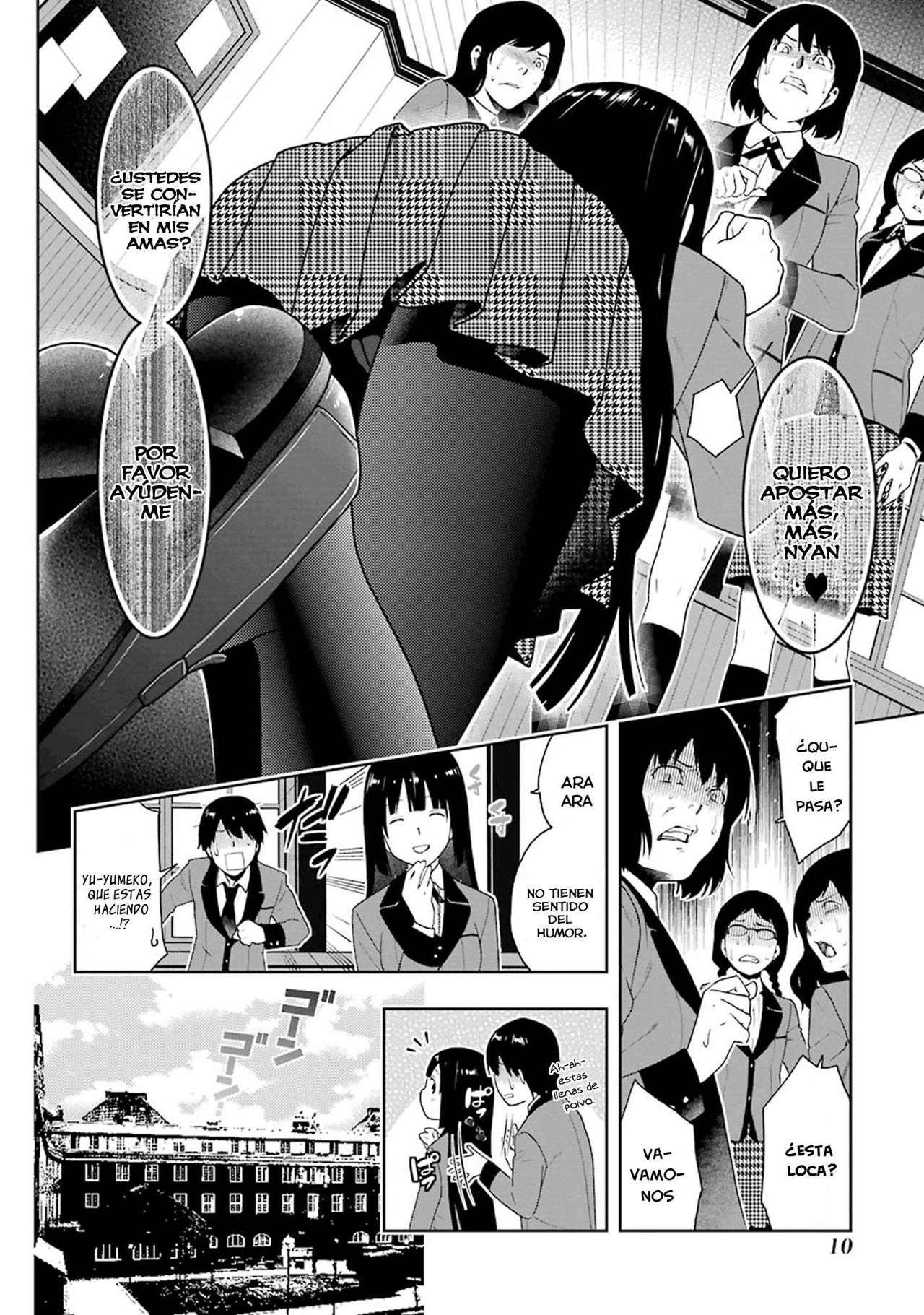 Kakegurui: Compulsive Gambler Capitulo 5: La Chica que se Convirtió en Mascota página 13