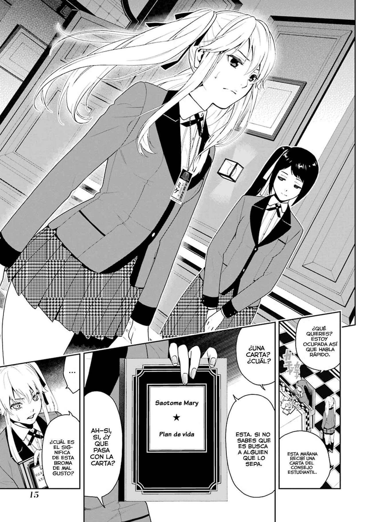 Kakegurui: Compulsive Gambler Capitulo 5: La Chica que se Convirtió en Mascota página 18
