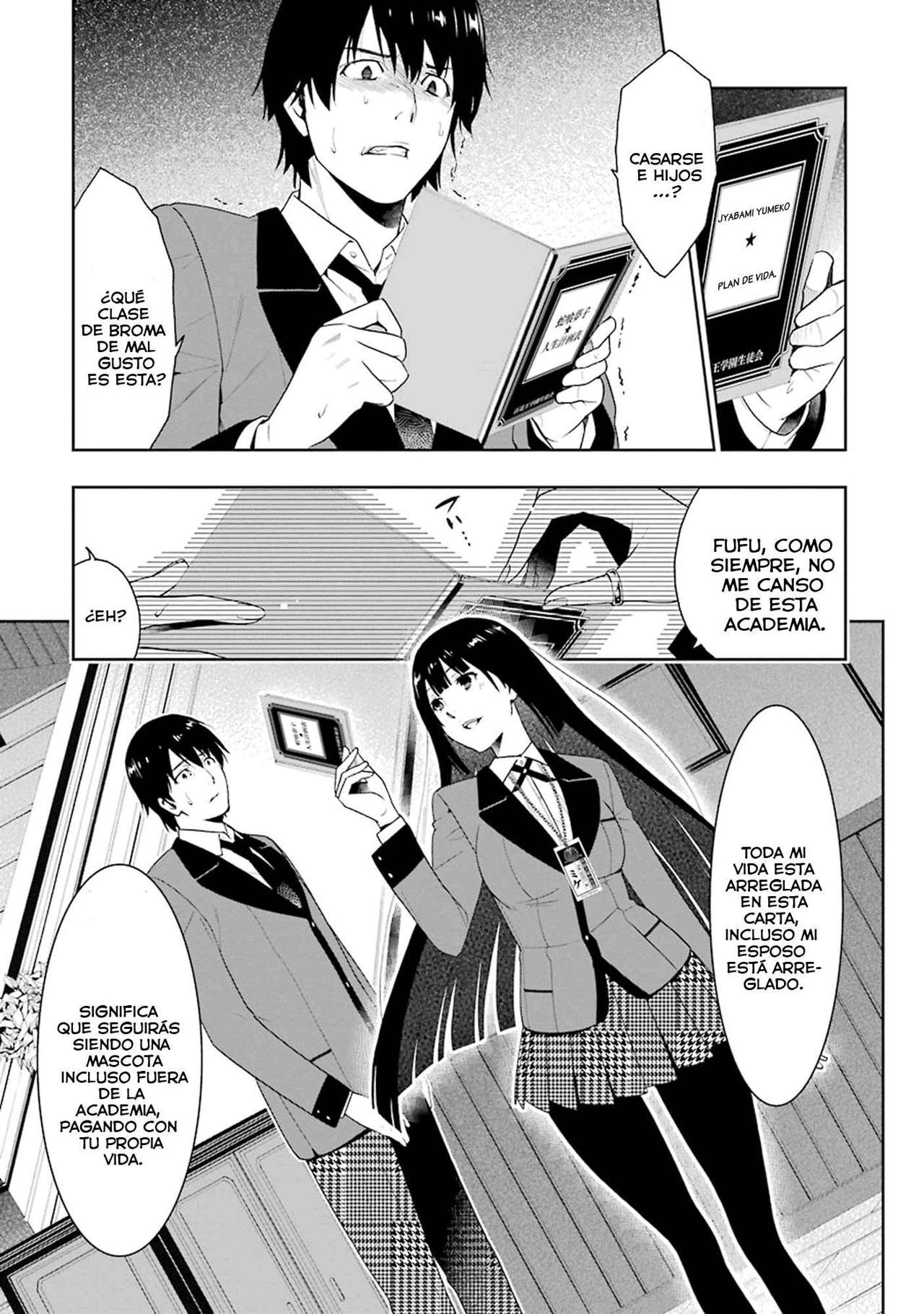 Kakegurui: Compulsive Gambler Capitulo 5: La Chica que se Convirtió en Mascota página 24